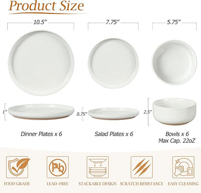 LIANYU 18-Piece Dinnerware Sets - Image 3