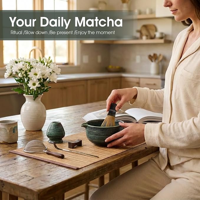 Matcha Set, 7-Piece Matcha Whisk Set - Image 3