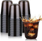 KesaPlan 50Pcs 12oz Black Plastic Party Cups, Disposable Wine Cocktail Cups | by KesaPlan