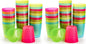 Dicunoy 64 Pack 8oz Reusable Plastic Cups, Small Drinking Tumbler, Unbreakable by Dicunoy