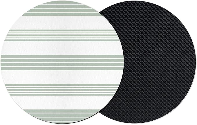 Modern Stripes Coasters Set of 2, Absorbent Coasters by Unknown
