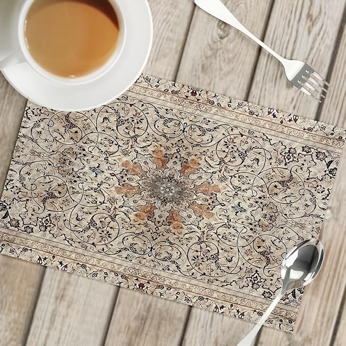 Snycler Table Runner Boho Table Runners Vintage Elegant Farmhouse Table Center - Image 6