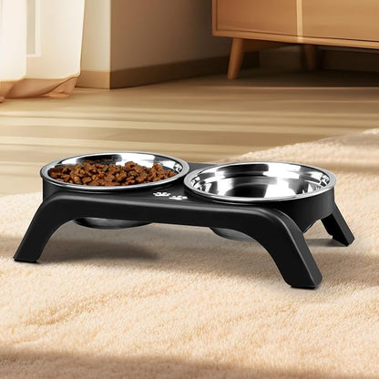 Elevated Dog Bowls for Small Dogs, 3” High Raised Dog Bowl Stand - Image 6