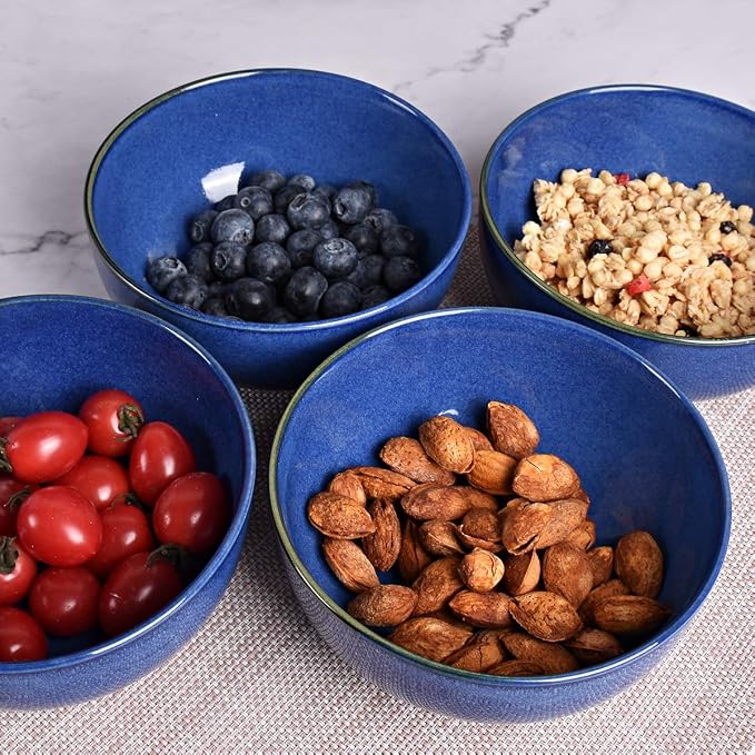 Ceramic Soup Bowl Set of 4, 24 Oz, Cereal Bowl - Image 5