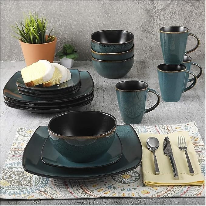 Gibson Elite Soho Lounge 16 Piece Dinnerware Set - Image 6