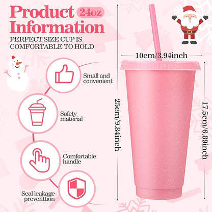 Honeydak 60 Pack Tumbler with Straw and Lid Bulk Cups - Image 3