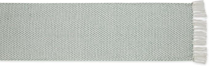 DII Woven Basics Collection 100% Cotton Knit Table Runner - Image 2