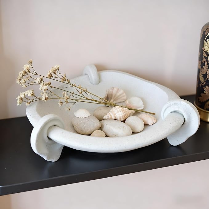 10" Large Decorative Bowl decor, Decorative Bowls - Image 2