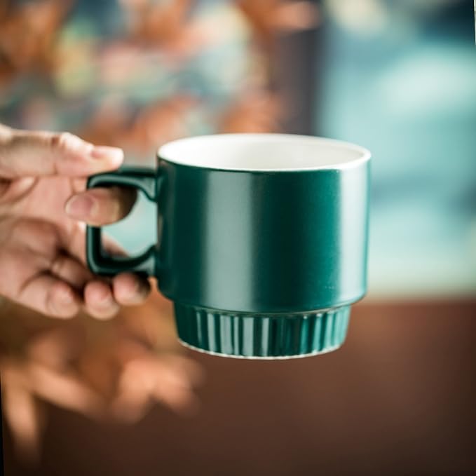 Miamolo Stackable Coffee Mugs Set of 4 - Image 9