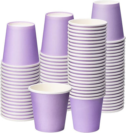 3 oz 100 Pack Disposable Mouthwash Cups Bathroom Paper Cups | Bathroom Cups by Huaiid