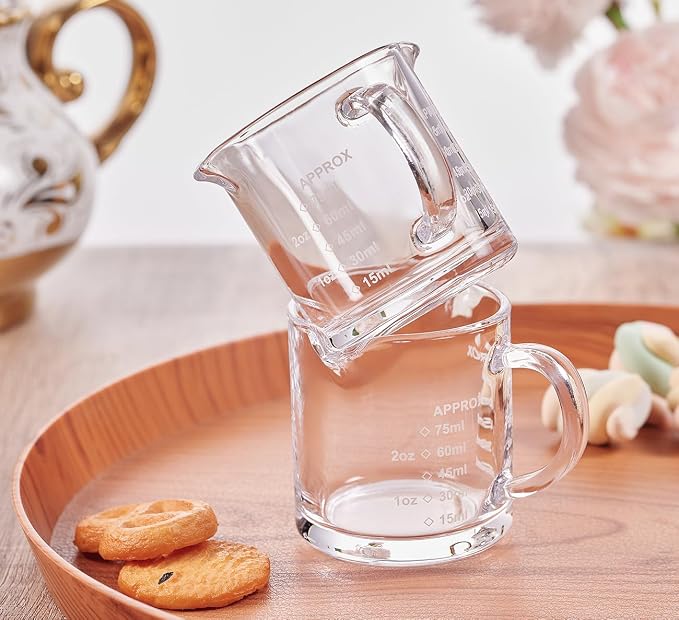 Ackers Espresso cup with Handle, Thickened Bottom and Wall, Double V-Shaped - Image 3