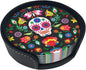 Skeleton Floral Cool Mexican Skull Coasters by Unknown