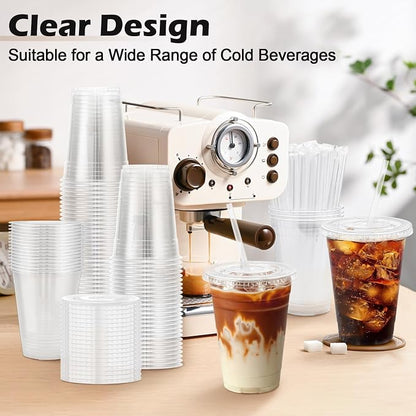Lamosi 500 Pack 16 oz Clear Plastic Cups - Image 4