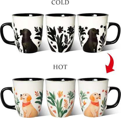 Dog Coffee Mug, Heat Changing Cup, 16 oz | Ceramic Cup - Image 5
