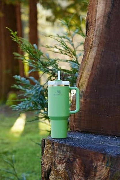STANLEY Quencher H2.0 Flow State Tumbler, 40 oz, Jade | Handle and Straw | - Image 7