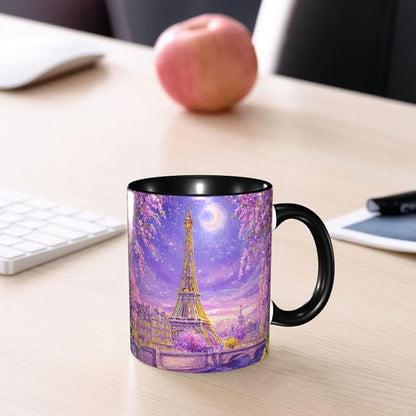 Paris Eiffel Tower Coffee Mug 11oz Mugs Ceramic Tea Cup Drinking Water Cups | - Image 7