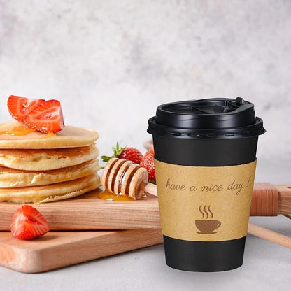 Lamosi 500 Pack 12 oz Coffee Cups, Disposable To Go Paper Cups - Image 5