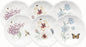 Lenox Butterfly Meadow 6-Piece Tidbit Plates, Dessert Plate Set by Lenox