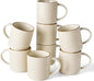 famiware Coffee Mug Set for 8, Star 16 oz Catering Mugs Cup Set by Famiware