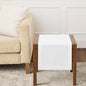 Solino Home 100% Linen Dining Table Runner White Woven, Fete 14 x 36 in | Table by SolinoHome