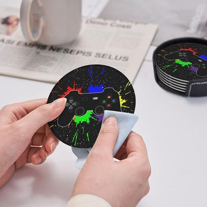 Game Joystick Gamer Cool Splash Coasters - Image 7