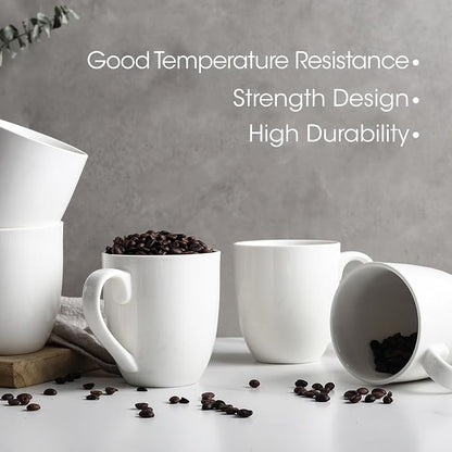 Coffee Mugs Set of 6, 16Oz Large Ceramic Mugs - Image 7