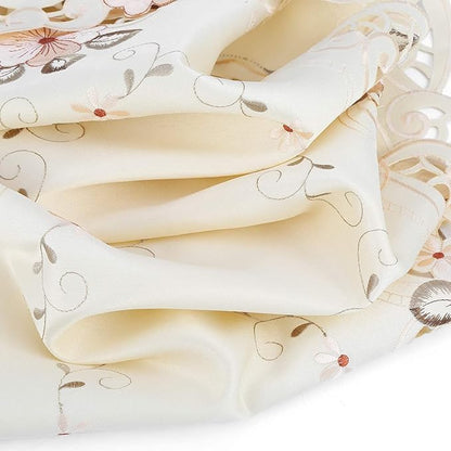 Luxury Table Runners Embroidered Polyester Table Linens - Image 5
