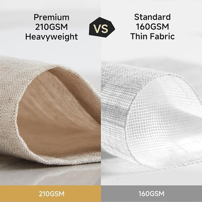 100% French Linen Table Runner 108", 210GSM Heavyweight Artisanry, Crease-Free - Image 7
