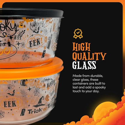 Halloween Glass Food Storage Containers - Image 4