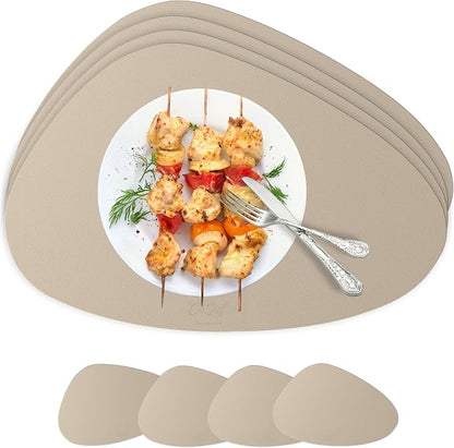 Faux Leather Placemats and Coasters - Image 8