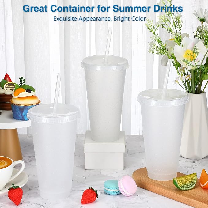 Amyhill 24 Pcs Reusable Cups - Image 4