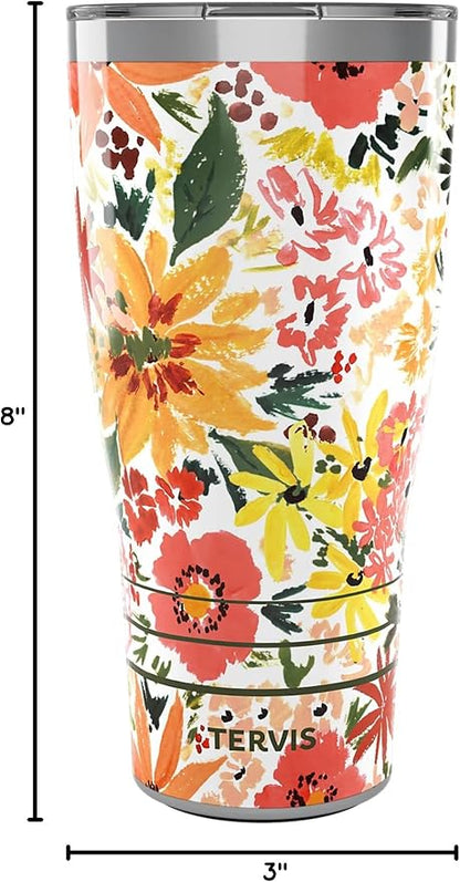 Tervis Traveler Sara Berrenson Retro Floral Triple Walled Insulated Tumbler - Image 9