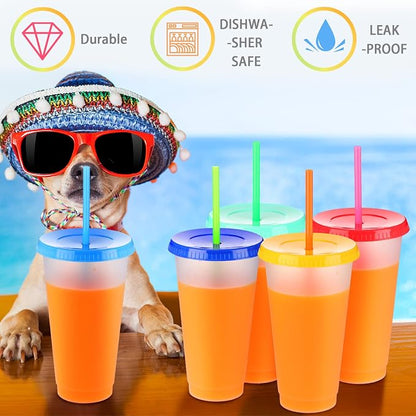 Honeydak 60 Pack Tumbler with Straw and Lid Bulk Cups - Image 2