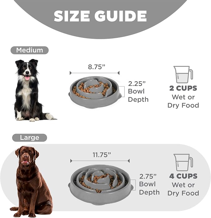Outward Hound Fun Feeder Slo Bowl – Large 4‑Cup Capacity, Slow Feeding - Image 5
