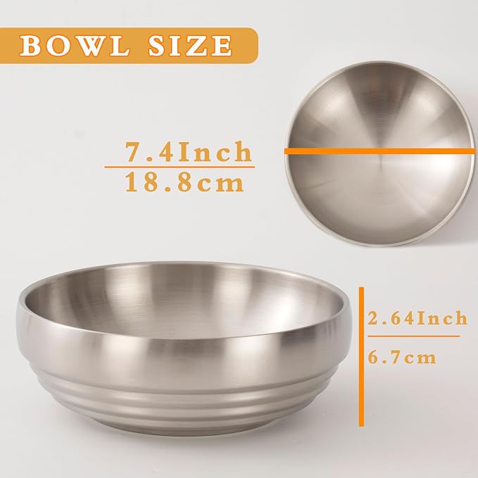 7.4 Inch Large Decorative Bowl for Entryway Table, Key Holder, Home Decor - Image 2