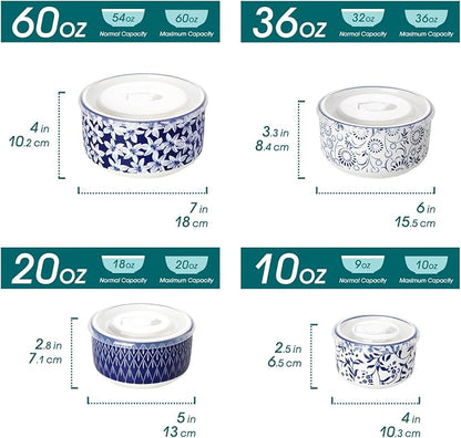 vancasso Ceramic Nesting Bowls - Image 2