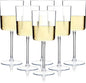 Ciaell 12 Pack Plastic Wine Glasses by Ciaell