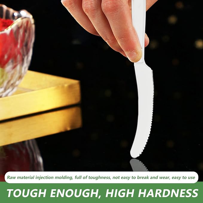 Compostable Forks, 300 Disposable Forks - Image 6