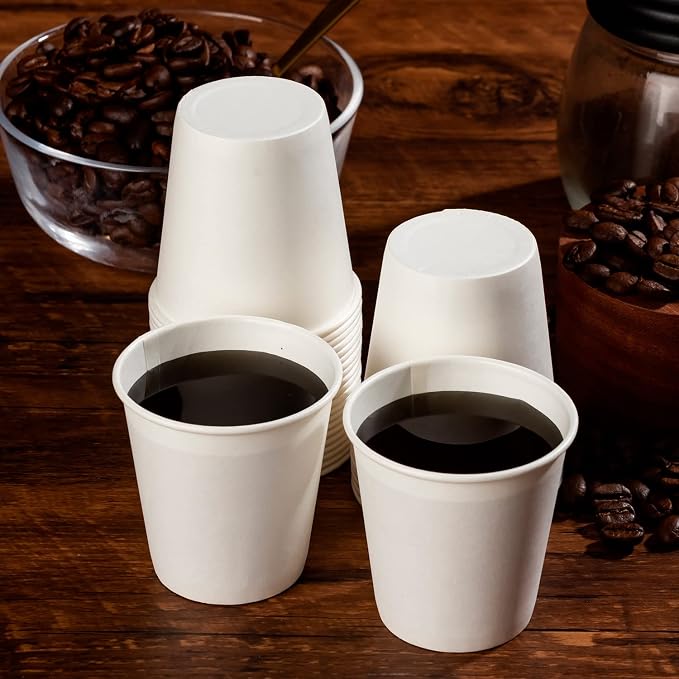 METAPRINT 3000 Count 3 oz Small Paper Cups, Bathroom Paper Cups, Mouthwash Cups - Image 6