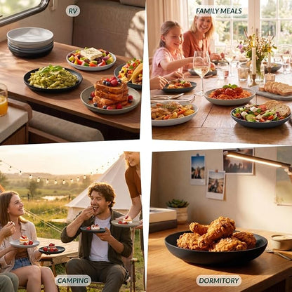 Deep Dinner Plates Set of 8 Alternative - Image 7