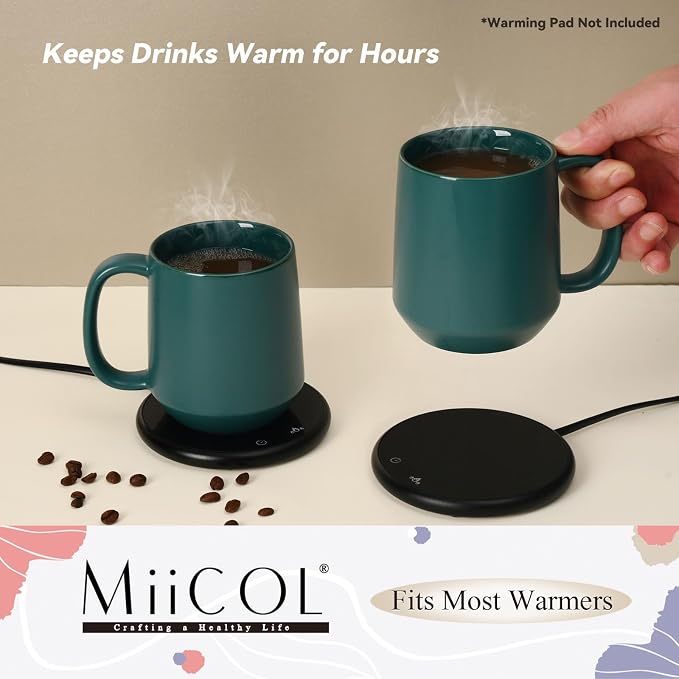 Miicol Ceramic Coffee Mug, 16 oz Large Coffee Cup, Tea Mug - Image 4