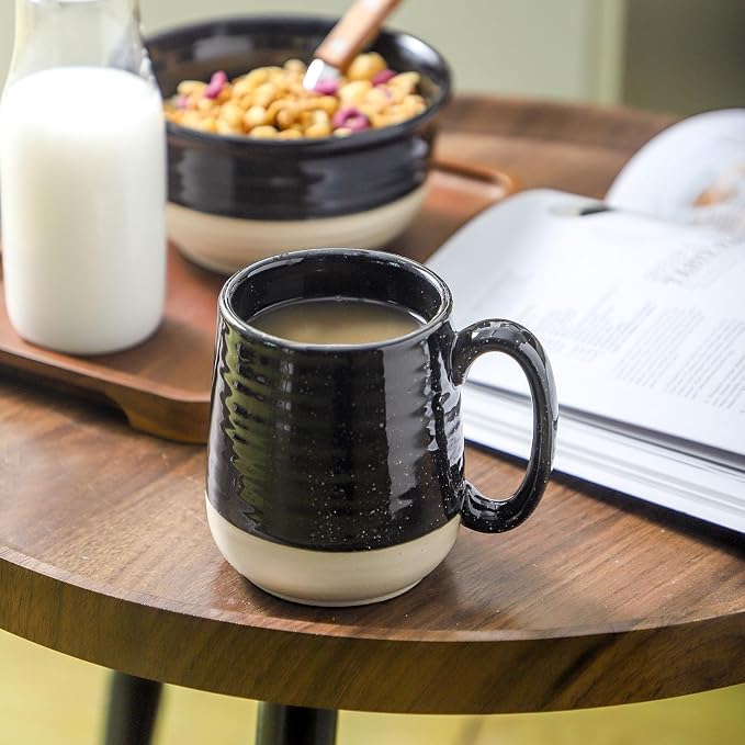 Hasense Coffee Mugs Ceramic, 15 oz Large Coffee Cups - Image 4