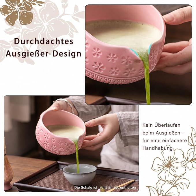 Buucup Matcha Whisk Set, Ceramic Matcha Kit - Image 7