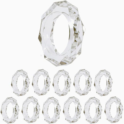 Clear Acrylic Napkin Rings, Thanksgiving - Image 8