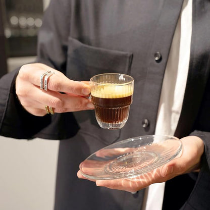 Bormioli Rocco Barshine 3 oz. Espresso Coffee Stackable Tempered Drinking - Image 3