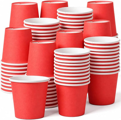 200 Pcs Mini Coffee Cups Brown Culture Cup 2oz Disposable Bathroom Cups Paper by Unknown