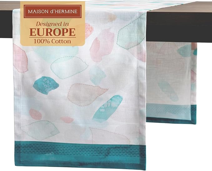 Maison d' Hermine Table Runner 100% Cotton 14.50" x 108" | Table Runners 108 by MaisondHermine