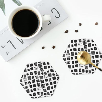 Minimal Abstract Shapes Print Coasters - Image 5