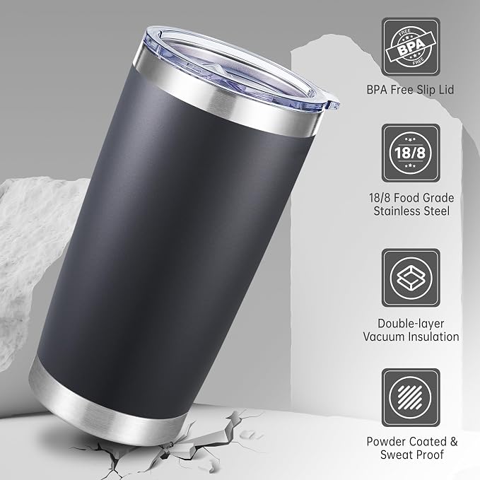 20 oz Tumblers Bulk Stainless Steel Tumbler - Image 4