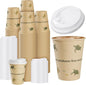 12 OZ 25 Pack Disposable Cups Paper Coffee Cups by Unknown